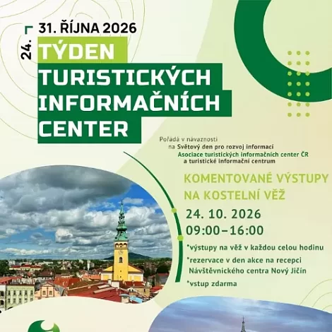Objevte Nový Jičín z&nbsp;výšky! Připojujeme se k&nbsp;Týdnu TIC